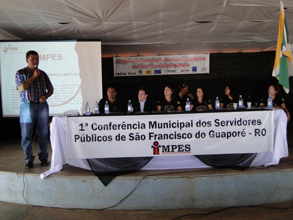 Conferência Municipal Eficaz em São Francisco do Guaporé 2014